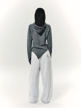 HOOD LONG SLEEVE GREY