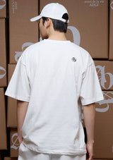 [24SS] AE LOGO SHORT SLEEVE T-SHIRT CREAM