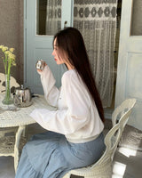 [MADE/夏ver.] Fluffy Basic Round Knitwear