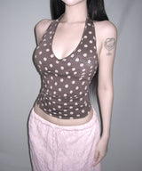 darling dot halter top (7colors)