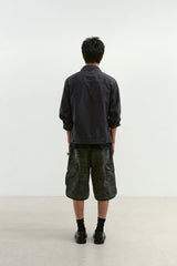 Camo Field Cargo Shorts (Washed Gray)