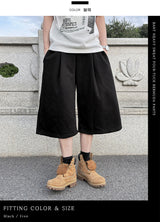 Bant Heavy Sweat Four-Tuck Bermuda Pants