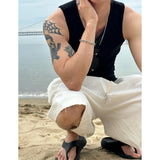 [MUSCLE FIT] Golgi basic fitting sleeveless