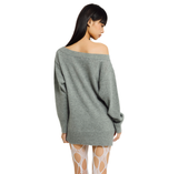 マフィンニットドレス [GREY]