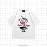 サクラTシャツ　ホワイト