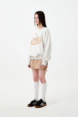 BIG CHERRY SWEATSHIRT - OATMEAL