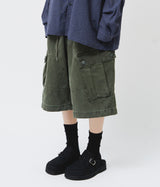 ウォッシュドカーゴバミューダパンツ (4color)