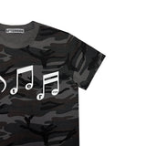 ミュージックノートT (CAMO CHARCOAL)