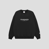 PARAGRAPH ステッチロゴクルースウェット