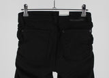 HIP SHIRRING BOOTS CUT PANTS