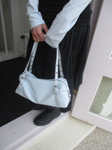 belt leather shoulder bag