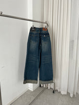 Kinder Roll-Up Denim Pants (one color)
