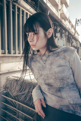 フェアリーメッシュノースリーブ (グレー)