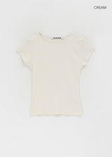 [MADE] Dutsbi Round Neck Short Sleeve Top