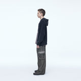 Dyeing Corduroy Cargo Banding Pants Dirty Beige
