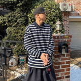 オーバーサイズビンテージカラー長袖Tシャツ