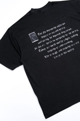 BBD クラッシュドフェイスTシャツ (Black)