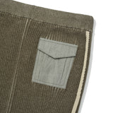 GARMENT KNIT LONG SKIRT [KHAKI]