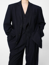 PAPERMOON PIN STRIPE BLAZER JACKET