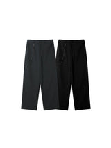TO Stripe Wide Slacks (2C, Chain Set)