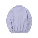 BSRBT SL ハーフジップカラースウェットシャツ