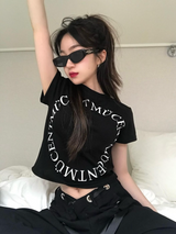 シグネイチャー バックロゴ Tシャツ (レディース)