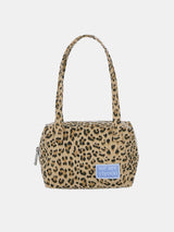 ハンディ ポーチ (beige leopard)