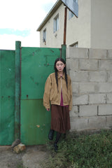 ヘーゼル アンバランススカート(2color)