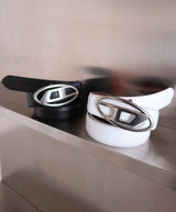 Accentuated Buckle Cowhide Belt