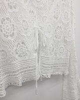 Schiele Crochet Bolero (2color)