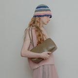 TWIN BAGUETTE BAG (KHAKI)