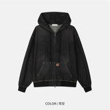 Nostalgia Work Hood Zip-Up (2 Colors)