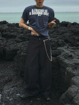 Lager Straight Non-Fade Denim Pants