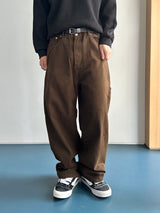 Unit カーペンターコットンワイドパンツ 4C