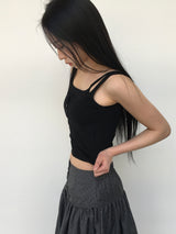 Ronnie Layered Button Top Sleeveless (3c)