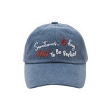 Sometimes Okay Ball Cap (Navy)