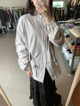 レギュラーハーフネックナイトジャケット (3color)