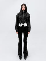 DOUBLE SHIRRING WINDBREAKER