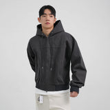 Active pigment hood jacket 4color
