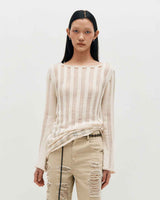 Loose Gauge Knit _ IVORY