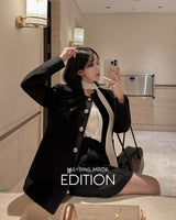 Tweed one piece jacket