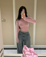 [BELLIDE MADE] スリムフィット, ツートーンレイヤードTシャツ