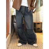 [UNISEX] パラシュートトレーニングデニムパンツ