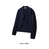 ASCLO String Crop V Cardigan (5color)