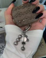[MADE] flower ball keyring