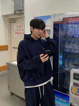  Merin simple logo hoodie