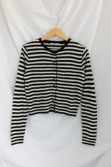 Cozy Striped Cardigan