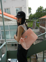 Jelly Clear Birkin Tote Shoulder Bag