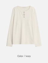 No.1407 HホックヘンリーネックT (4color)