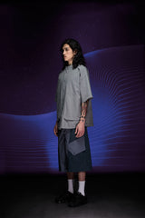 Splice Cropped Shorts